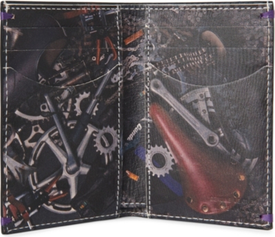 PAUL SMITH ACCESSORIES Cycling objects card holder (Black