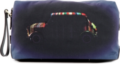 PAUL SMITH ACCESSORIES Mini Highlight print canvas wash bag