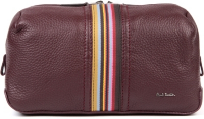 PAUL SMITH ACCESSORIES Ebury leather wash bag