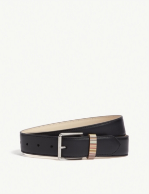 PAUL SMITH Vintage multi-striped keeper belt