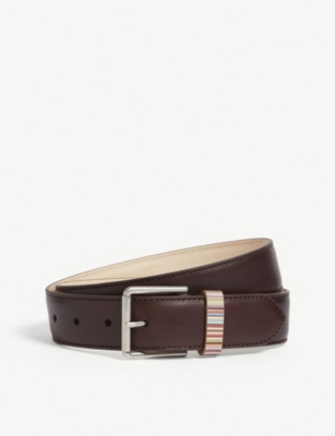 PAUL SMITH Vintage multi-striped keeper belt
