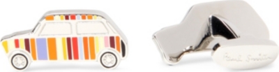 PAUL SMITH ACCESSORIES Multi-striped mini cufflinks