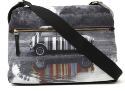 PAUL SMITH ACCESSORIES Mini Puddle Reflection flight bag