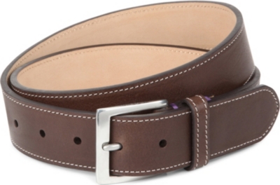 PAUL SMITH Mini Langar Hall tip leather belt