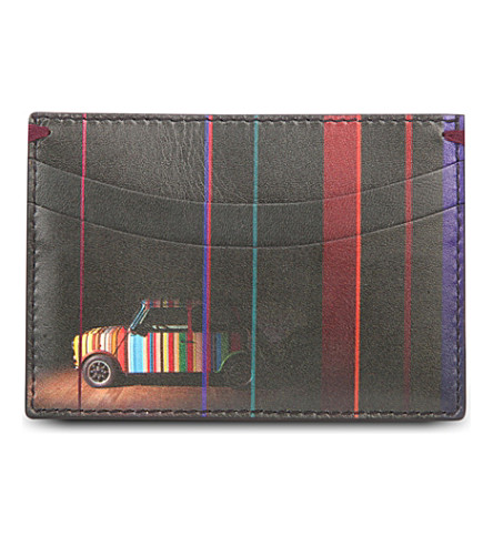 PAUL SMITH - Classic mini leather card holder | Selfridges.com