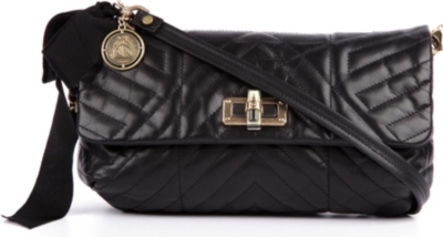 LANVIN Happy Poppy quilted shoulder bag
