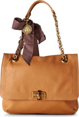 LANVIN Happy medium shoulder bag (Beige