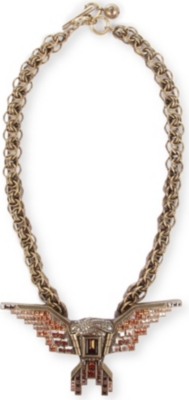 LANVIN Maria Felix line eagle necklace