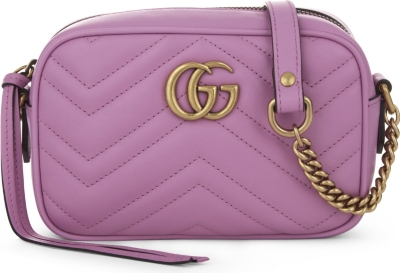 GUCCI - GG Marmont mini quilted leather cross-body bag | 0