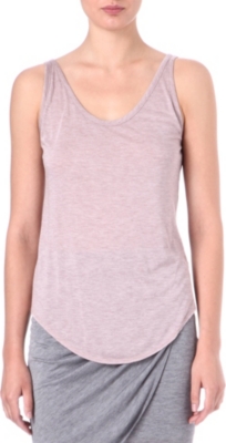 HELMUT LANG Dipped-hem vest