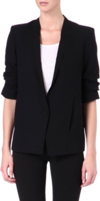 HELMUT LANG Gathered-sleeve blazer