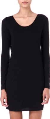 HELMUT LANG Draped-back dress