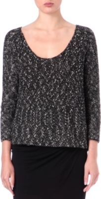 HELMUT LANG Scoop-neck jumper