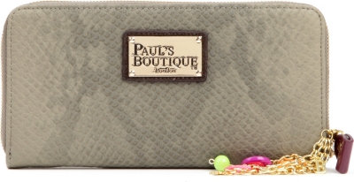 PAUL'S BOUTIQUE Lily leather and suede purse