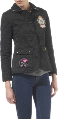 PAUL'S BOUTIQUE Quilted jacket (Black