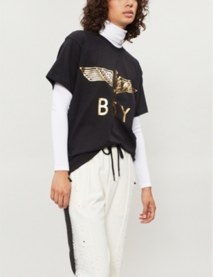 BOY LONDON Metallic eagle logo t-shirt