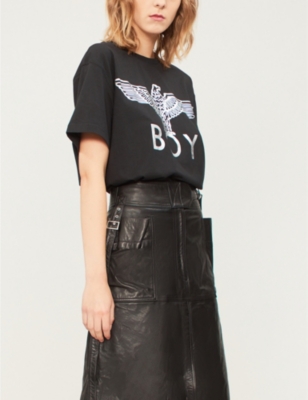 BOY LONDON Metallic eagle logo t-shirt
