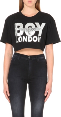 BOY LONDON Cropped t-shirt