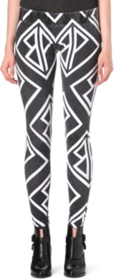BUDDHIST PUNK Printed leggings