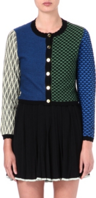 ADIDAS X OPENING CEREMONY Patchwork cardigan