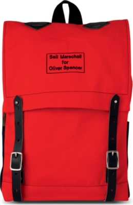 OLIVER SPENCER Brit survival backpack (Red