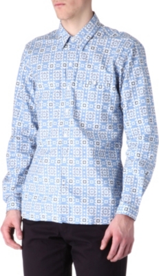 OLIVER SPENCER Jet Loop single-cuff shirt