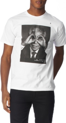 HYPE MEANS NOTHING Nelson Mandela t&ndash;shirt