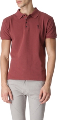 RELIGION Embroidered polo shirt