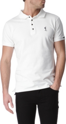 RELIGION Embroidered polo shirt