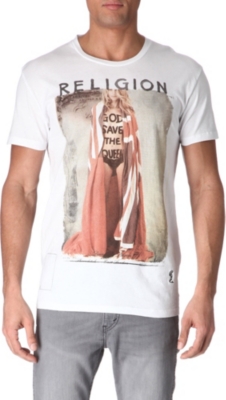RELIGION God Save The Queen t-shirt