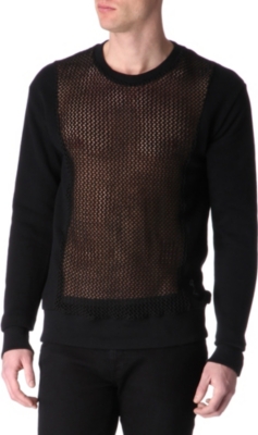 RELIGION Mesh-panel jumper