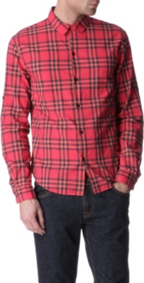 MARC BY MARC JACOBS Nico checked single cuff shirt