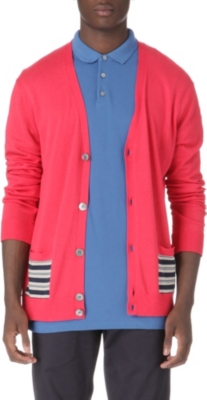 MARC BY MARC JACOBS Striped-panel cardigan