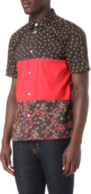 MARC BY MARC JACOBS Ace floral-panel shirt
