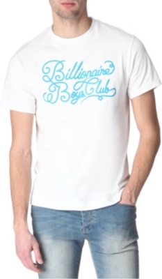 BILLIONAIRE BOYS CLUB Loopy logo cotton t-shirt