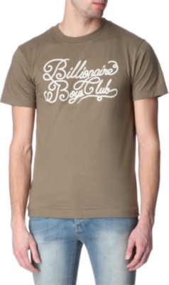BILLIONAIRE BOYS CLUB Loopy logo cotton t-shirt