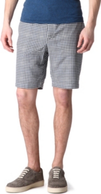 RAG & BONE Gingham chino shorts