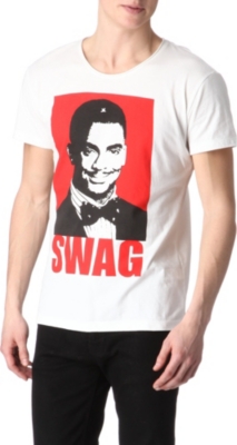OFF THE CUFF Carlton Banks Swag t-shirt