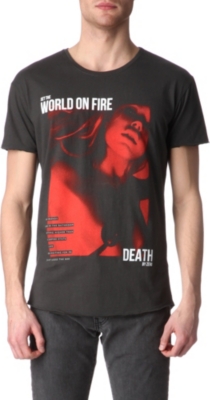 DEATH BY ZERO World On Fire t-shirt