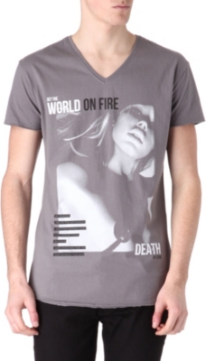 DEATH BY ZERO World On Fire t-shirt