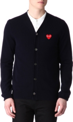 COMME DES GARCONS PLAY PLAY heat cardigan