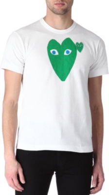 COMME DES GARCONS PLAY Heart logo t-shirt