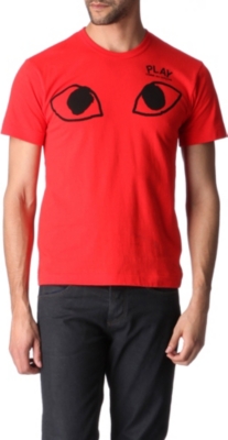 COMME DES GARCONS PLAY Eyes t-shirt