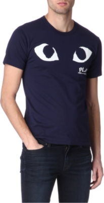 COMME DES GARCONS PLAY Eyes t-shirt