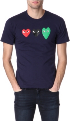 COMME DES GARCONS PLAY Heart logo t-shirt