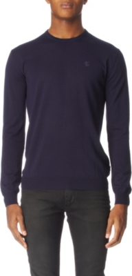 TIGER OF SWEDEN Cape jumper (Navy