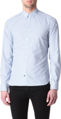 TIGER OF SWEDEN Gingham shirt