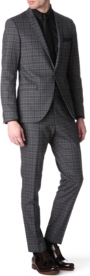 TIGER OF SWEDEN Evert checked suit