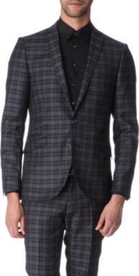 TIGER OF SWEDEN Nedvin checked blazer