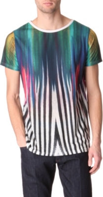 BLOOD BROTHER Paint print t-shirt